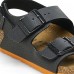 BIRKENSTOCK MILANO KINDER 1026878  ΠΑΙΔΙΚΟ ΠΕΔΙΛΟ ΜΕ ΔΙΑΜΟΡΦΩΜΕΝΗ ΣΟΛΑ ΑΓΟΡΙ  ΜΑΥΡΟ