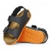 BIRKENSTOCK MILANO KINDER 1026878  ΠΑΙΔΙΚΟ ΠΕΔΙΛΟ ΜΕ ΔΙΑΜΟΡΦΩΜΕΝΗ ΣΟΛΑ ΑΓΟΡΙ  ΜΑΥΡΟ