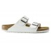 BIRKENSTOCK ARIZONA 0552683  ΠΕΔΙΛΟ ΜΕ ΔΙΑΜΟΡΦΩΜΕΝΗ ΣΟΛΑ UNISEX  ΛΕΥΚΟ