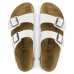 BIRKENSTOCK ARIZONA 0552683  ΠΕΔΙΛΟ ΜΕ ΔΙΑΜΟΡΦΩΜΕΝΗ ΣΟΛΑ UNISEX  ΛΕΥΚΟ