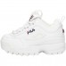 FILA DISRUPTOR II 7FM00038-125  ΠΑΙΔΙΚΟ ΠΑΠΟΥΤΣΙ SNEAKERS UNISEX  ΛΕΥΚΟ