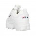 FILA DISRUPTOR II 7FM00038-125  ΠΑΙΔΙΚΟ ΠΑΠΟΥΤΣΙ SNEAKERS UNISEX  ΛΕΥΚΟ