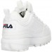 FILA DISRUPTOR II 7FM00038-125  ΠΑΙΔΙΚΟ ΠΑΠΟΥΤΣΙ SNEAKERS UNISEX  ΛΕΥΚΟ