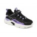 FILA MEMORY SPINEL 3 V 7YF33002-080 ΠΑΙΔΙΚΟ ΑΘΛΗΤΙΚΟ ΠΑΠΟΥΤΣΙ ΚΟΡΙΤΣΙ  ΜΑΥΡΟ-ΜΩΒ