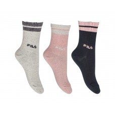 FILA F8207-805 ΣΕΤ 3 ΖΕΥΓΗ ΠΑΙΔΙΚΕΣ ΚΑΛΤΣΕΣ ΓΙΑ ΚΟΡΙΤΣΙΑ ΠΟΛΥΧΡΩΜΕΣ 