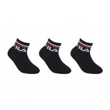 FILA F8338-200 ΣΕΤ 3 ΖΕΥΓΗ ΠΑΙΔΙΚΕΣ ΚΑΛΤΣΕΣ UNISEX  ΜΑΥΡO
