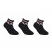 FILA F8338-200 ΣΕΤ 3 ΖΕΥΓΗ ΠΑΙΔΙΚΕΣ ΚΑΛΤΣΕΣ UNISEX  ΜΑΥΡO