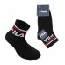 FILA F8338-200 ΣΕΤ 3 ΖΕΥΓΗ ΠΑΙΔΙΚΕΣ ΚΑΛΤΣΕΣ UNISEX  ΜΑΥΡO