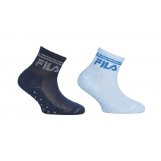 FILA F8939-286 ΣΕΤ 2 ΖΕΥΓΗ ΠΑΙΔΙΚΕΣ ΚΑΛΤΣΕΣ ΜΕ ΠΑΤΟΥΣΑΚΙΑ ΓΙΑ ΑΓΟΡΙΑ ΜΠΛΕ-ΓΑΛΑΖΙΟ