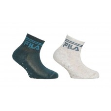 FILA F8939-376 ΣΕΤ 2 ΖΕΥΓΗ ΠΑΙΔΙΚΕΣ ΚΑΛΤΣΕΣ ΜΕ ΠΑΤΟΥΣΑΚΙΑ ΓΙΑ ΑΓΟΡΙΑ ΓΚΡΙ-ΠΕΤΡΟΛ