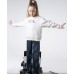 NEK KIDS WEAR 124125 ΠΑΙΔΙΚΟ ΣΕΤ ΦΟΡΜΑΣ ΓΙΑ ΚΟΡΙΤΣΙ ΛΕΥΚΟ-ΙΝΤΙΓΚΟ