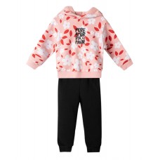NEK KIDS WEAR 133325 ΠΑΙΔΙΚΟ ΣΕΤ ΦΟΡΜΑΣ ΓΙΑ ΚΟΡΙΤΣΙΑ ΠΟΥΔΡΑ-ΜΑΥΡΟ