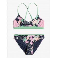 ROXY ERGX203558-XBMN  ΠΑΙΔΙΚΟ ΜΑΓΙΟ ΜΠΙΚΙΝΙ ΚΟΡΙΤΣΙ  ΠΟΛΥΧΡΩΜΟ
