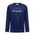 TRUSSARDI TBA25015TS ΠΑΙΔΙΚΗ ΜΠΛΟΥΖΑ ΜΑΚΡΥΜΑΝΙΚΗ ΑΓΟΡΙ  ΜΠΛΕ