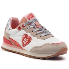 PEPE JEANS BELLE HEARTH PGS30388 800 ΛΕΥΚΟ-ΡΟΖ